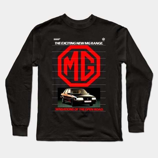MG MONTEGO - advert Long Sleeve T-Shirt by Throwback Motors